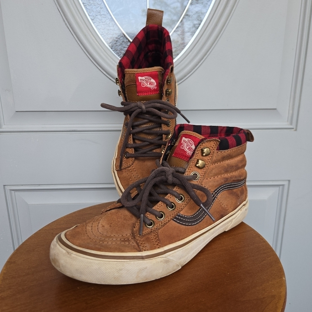 Vans Sk8-Hi MTE Leather Glazed Ginger